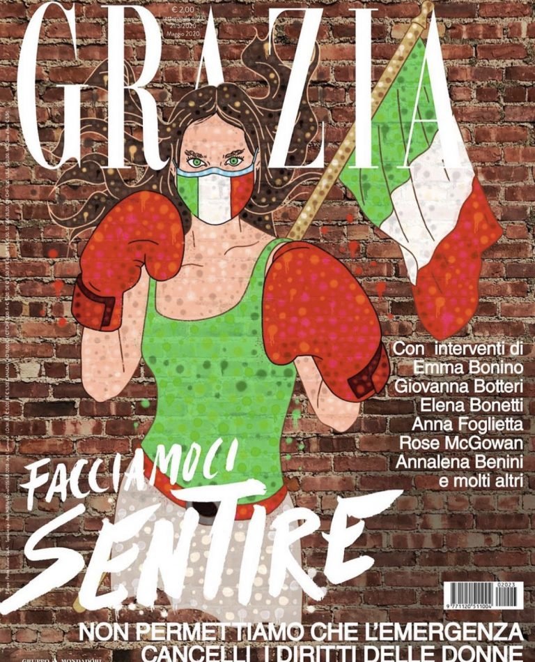 Grazia Magazine Cover